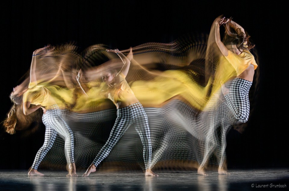 Fresque photo de mouvement de danse - Dance motion photo fresco - Motion Sculpture